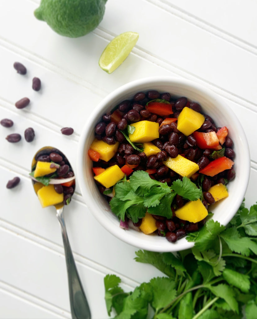 Revitalizing Black Bean Mango & Cilantro Salad Recipe